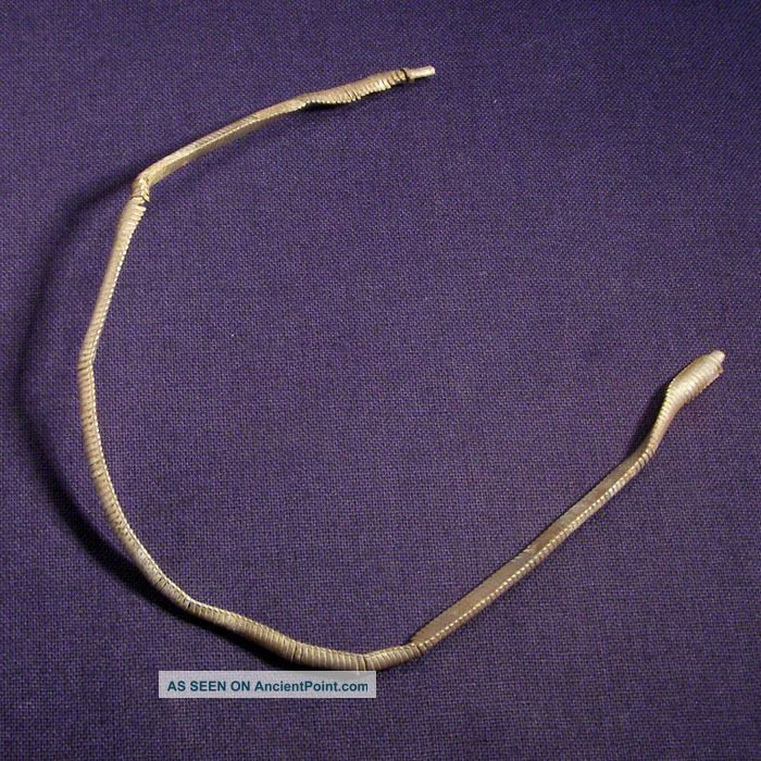 Roman Or Celtic Silver Torque Or Bracelet - Roman photo