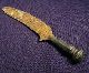 Roman Iron Knife With Bronze Handle Roman photo 1