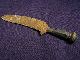 Roman Iron Knife With Bronze Handle Roman photo 2