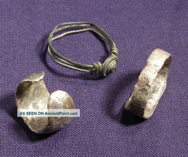 3 Roman Silver Ring Roman photo