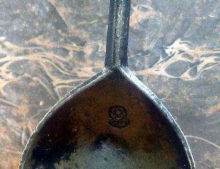 Top Quality Antique Dutch Pewter Spoon, Ca. 1625, Found In The Netherlands. photo