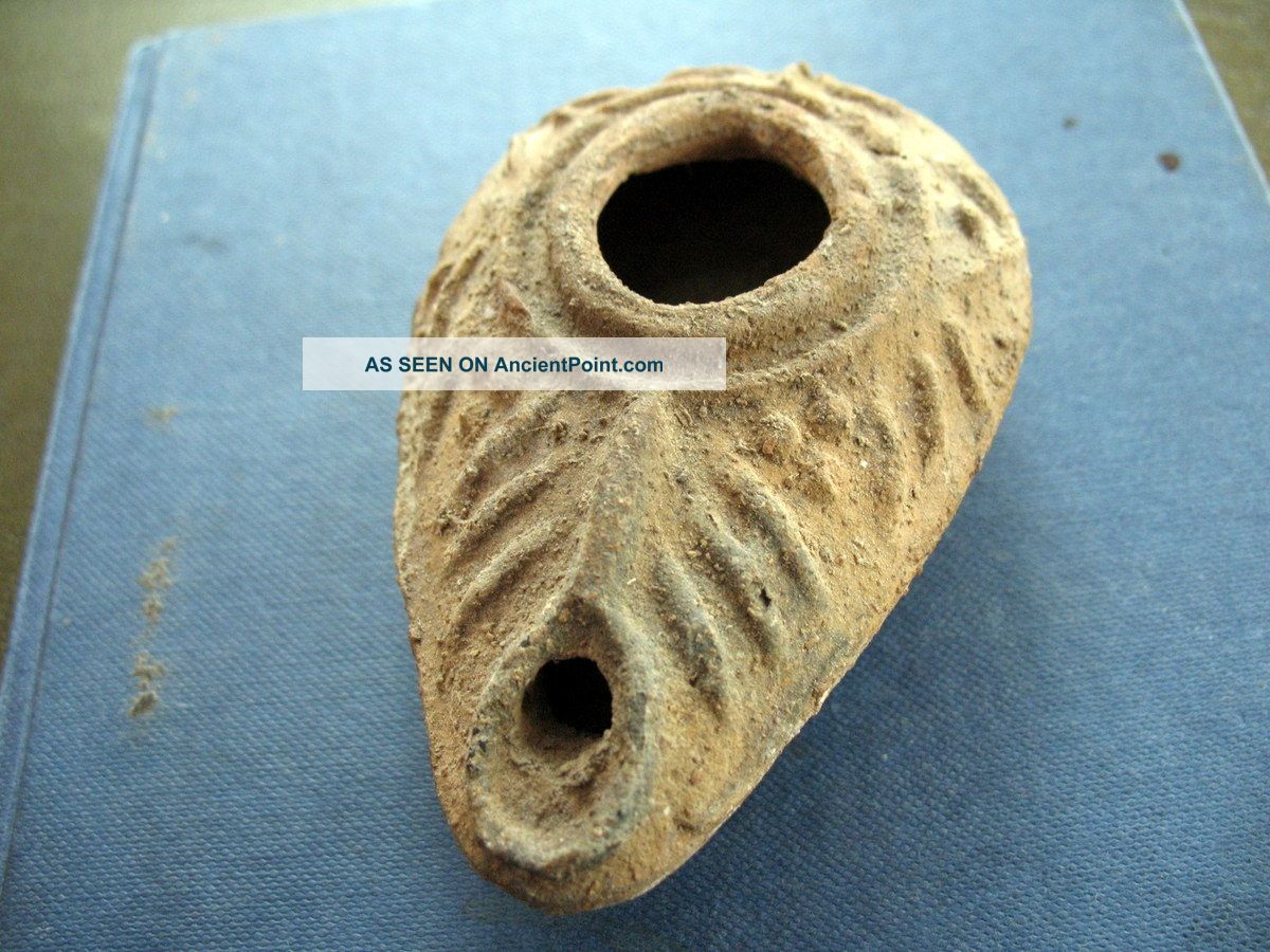 Roman Oil Lamp In Condition Roman photo