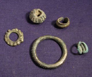 5 Celtic Bronze Ring And Ring Money photo