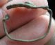 Ancient Spanish Medieval Solid Copper 17 Century Ring White Gemstone Other photo 1