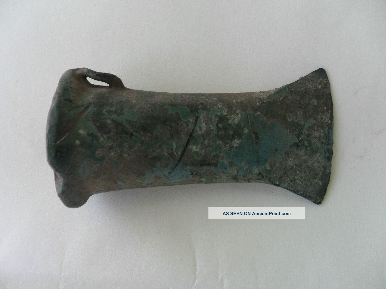 Bronze Age Axe Socket Medieval Historic Ancient Central European -1200-1500 Bc. European photo
