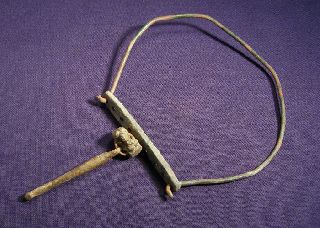 Interesting Celtic Bronze Bracelet photo