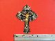 Fantastic Antique Huge Filigree Silver Crucifix/cross,ca. 1800 Ad . Byzantine photo 11