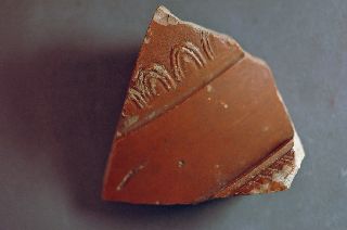 Sherd, Roman Clay Over 1600 Years Old Nr photo