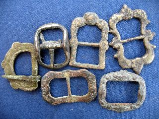 Buckles From Different Ages X 12 . photo