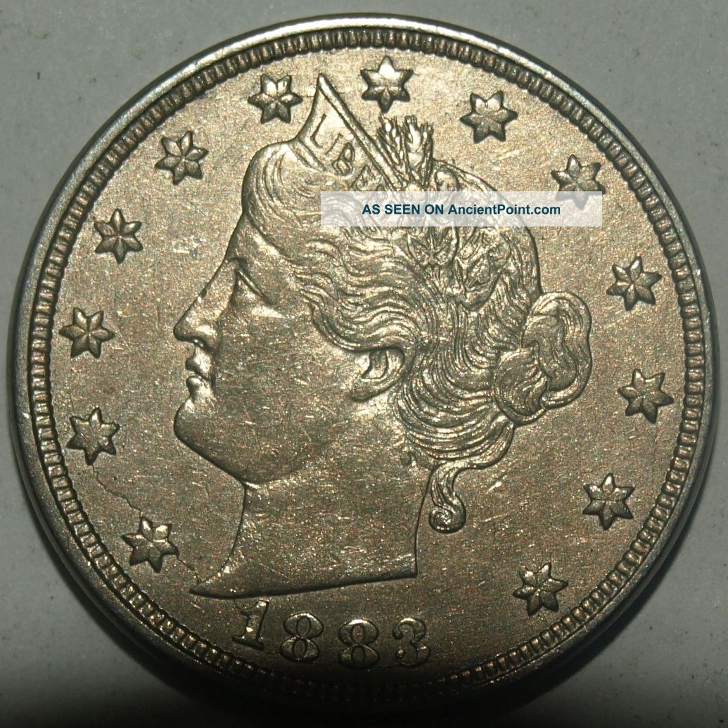 1883 Liberty V Nickel Very Detailed The Americas photo