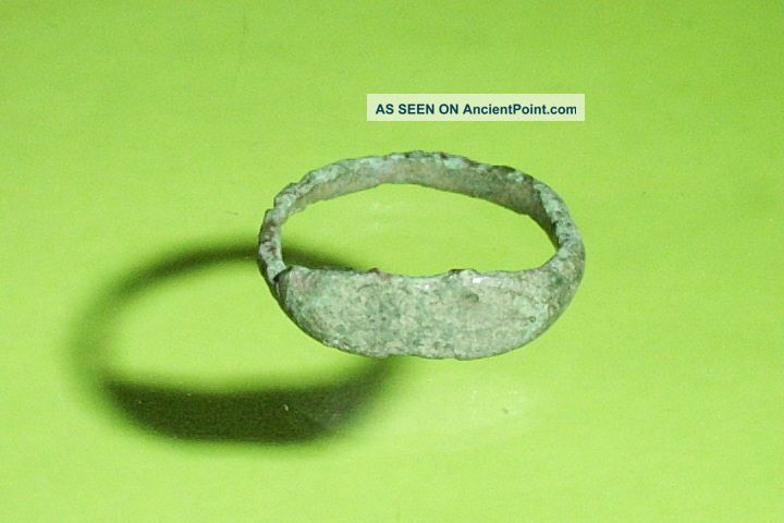 Rare Ancient Roman Ring Size 8 Jewelry Old Artifact Treasure Antique Antiquity Roman photo