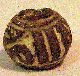 Pre - Columbian Black Animal On Its Back Spindle Whorl Guaranteed. Authentic The Americas photo 3