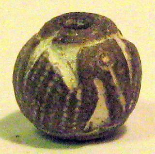Pre - Columbian Brown 3 Swimming Bird Spindle Whorl Guaranteed. Authentic photo