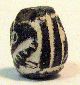 Pre - Columbian Black Bird Head Spindle Whorl Guaranteed. Authentic The Americas photo 3