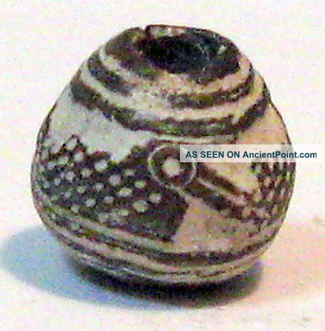 Pre - Columbian Small Black Swimming Bird Spindle Whorl Guaranteed. Authentic The Americas photo