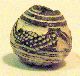Pre - Columbian Small Black Swimming Bird Spindle Whorl Guaranteed. Authentic The Americas photo 1