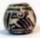 Pre - Columbian Black Small Standing Bird Spindle Whorl Guaranteed. Authentic The Americas photo 2