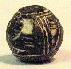 Pre - Columbian Black Birdlooking Down Spindle Whorl Guaranteed. Authentic The Americas photo 1