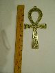 Egyptian Ankh Brass Wall Hanging - Decorated Key Of Life Egyptian photo 4