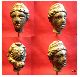 Finely Detailed Roman Bronze Female Head. 1st - 2nd Cent Ad Roman photo 1