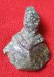 Ancient Roman Bronze Military Bust 22mm By 30mm 1012 Roman photo 3