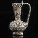 Ancient Roman Glass Ewer Bottle Vessel Handled ~ Early Islamic Afghanistan 2. 96 Roman photo 2