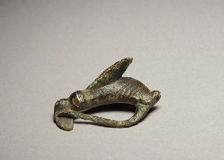 Ancient Roman Bronze Fly Wasp Insect Jewelry Brooch photo