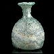 Ancient Roman Glass Bottle Vessel Iridescent ~ Early Islamic Afghanistan 2. 55 