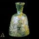 Ancient Roman Glass Bottle Highly Iridescent ~ Early Islamic Afghanistan 4. 56 