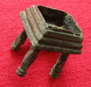 Ancient Roman Bronze Decoration Table 30mm By 28mm By 28mm P126 photo