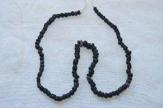 Ancient Roman Restrung Black Necklace 1st Century Ad photo