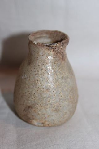 Ancient Roman Glass Flask 2/3rd Century Ad photo