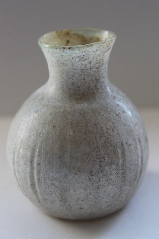 High Quality Ancient Roman Glass Flask 2/3rd Century Ad photo