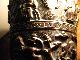 Antique Brass Bronze Pail - Planter ? W/ Latin + Christian Symbolism Hearaldry Metalware photo 11
