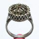 Medieval Silver Filigree Ring Roman photo 3
