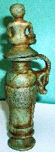 Ancient Egyptian 2 Pieces Jar With Cover,  Egyptian Collectables. Egyptian photo 2