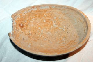 Large Ancient Roman Pottery Plate 3/4th Century Ad photo