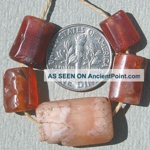 A Group Of Ancient Agate Carnelian Stone Beads Mali 160 Uncategorized photo