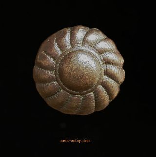 Roman Bronze Belt Mount Applique Mels - Antiquities photo