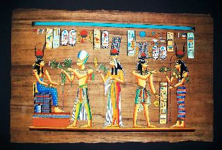 Egyptian Papyrus Handmade Painting 40x60 Cm Size (16 