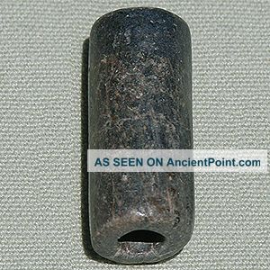 A Ancient Precolumbian Tairona Tubular Stone Bead 20 The Americas photo