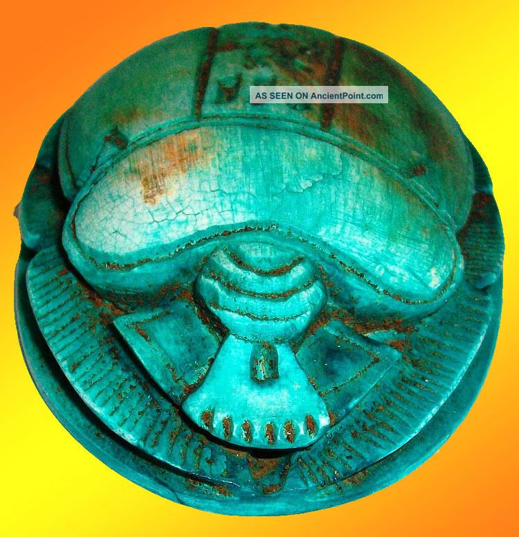 Egyptian Pharaonic Scarab,  Top Quality Hand - Made Scarab Made In Luxor Egyptian photo