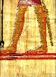Egyptian Papyrus,  Ägypten,  Egipto Handmade 30x840cm Art (12 