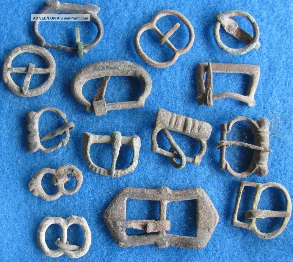 Fantastic 14 Buckles With Tounge/ Great Britian Apx1500 - 1700 A.  D. Other photo