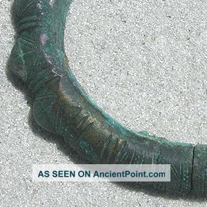 An Ancient African Copper Alloy Heavy Anklet Or Bracelet Nigeria Other photo