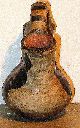Antique~sm.  Hand Made/painted C1900 - 1910s Navajo Wedding Vase~fantastic Patina The Americas photo 1