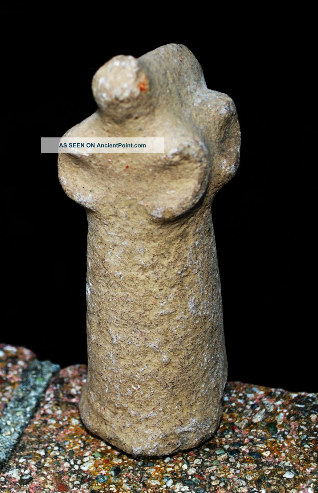 Rare Pre - Columbian Basalt Figural Mano From Costa Rica ' S Atlantic Watershede The Americas photo