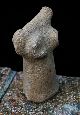 Rare Pre - Columbian Basalt Figural Mano From Costa Rica ' S Atlantic Watershede The Americas photo 2