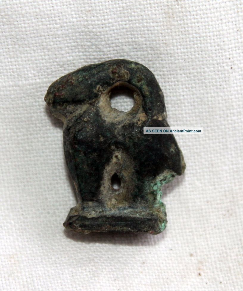 Ancient Egyptian Bronze Cat Figure C.  500 Bc Egyptian photo