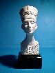 Egyptian Queen Nefertiti Detailed Miniature Museum Mounted Sculpture Excellent Egyptian photo 6